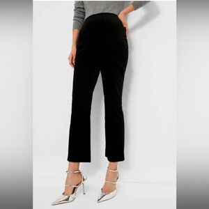 EUC Tuckernuck Black Velvet Ashford Pants - size Small